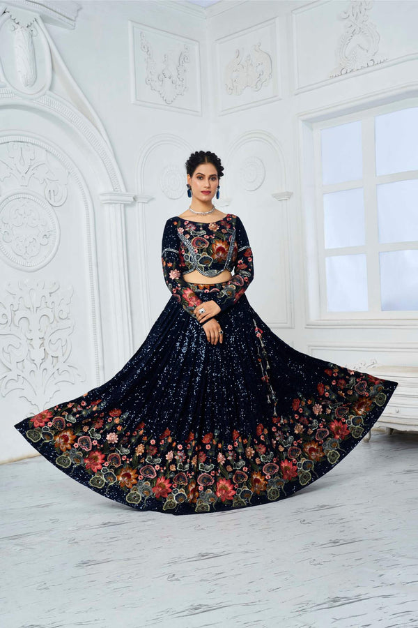 Galaxy Floral ( Lehenga )