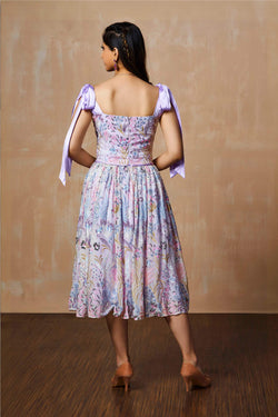 Light Lavender Brunch Dress