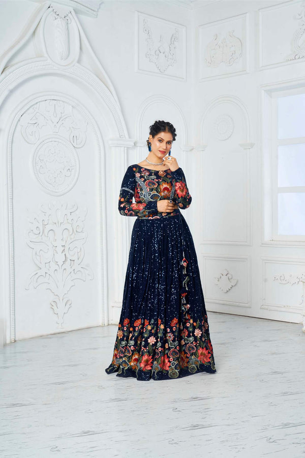 Galaxy Floral ( Lehenga )