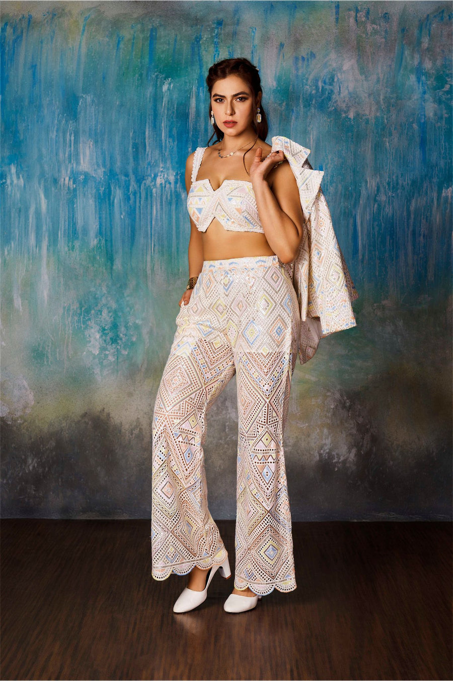 Three Piece Bombshell Suit