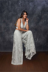 Glacier Gray (Indo-Western Ethnic Set)