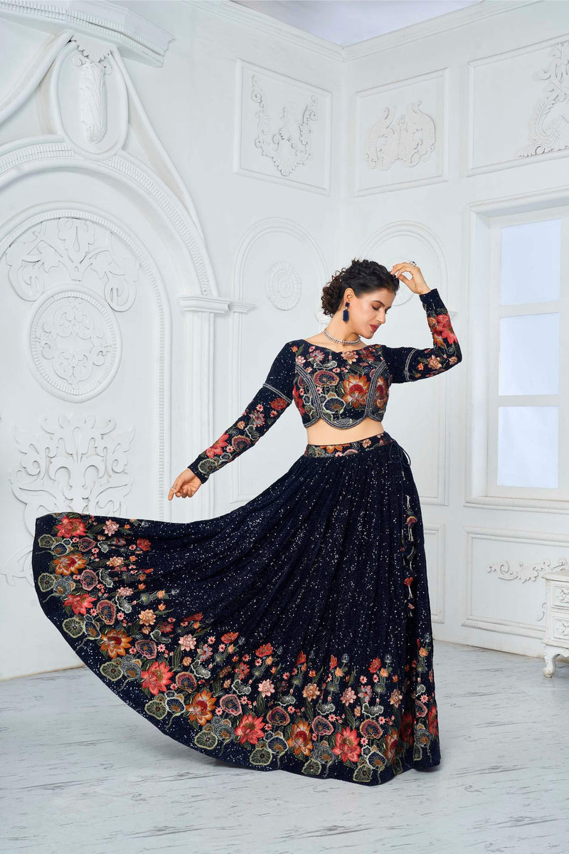 Galaxy Floral ( Lehenga )