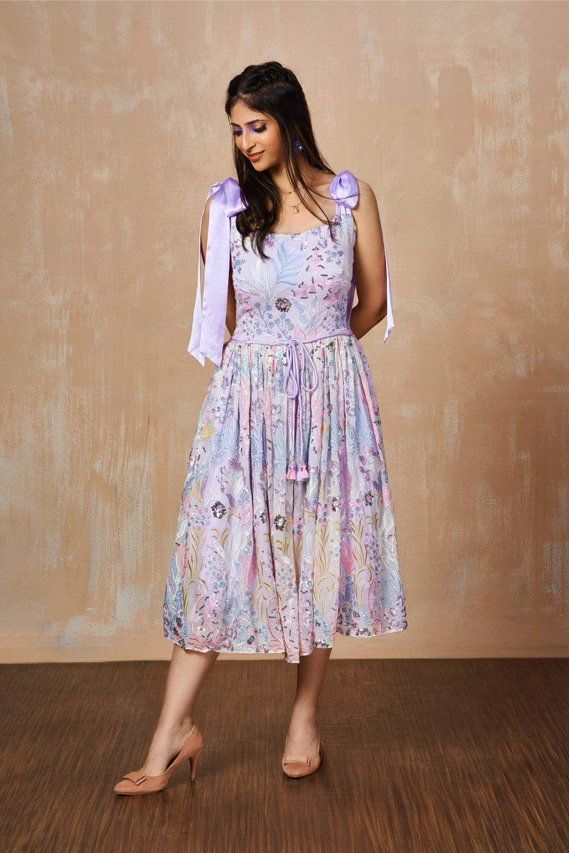 Light Lavender Brunch Dress