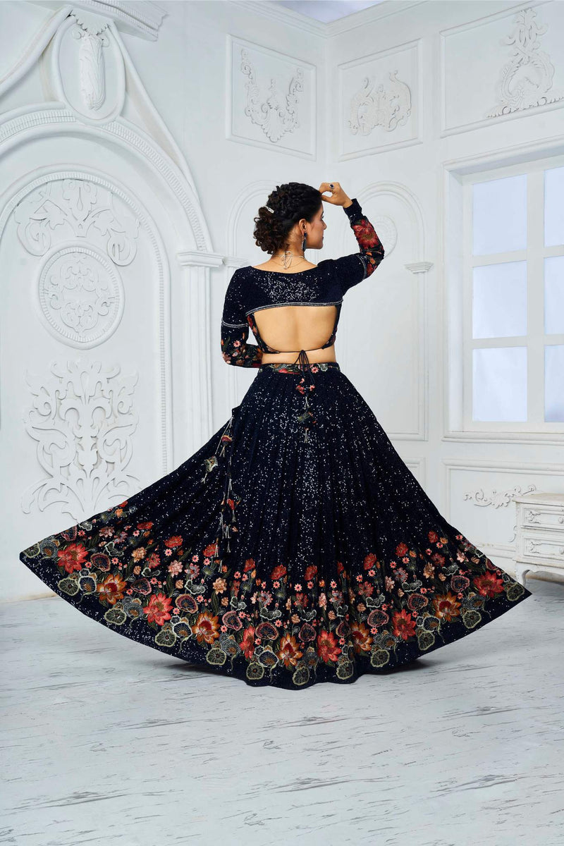 Galaxy Floral ( Lehenga )