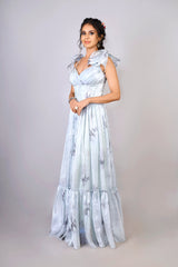 Pistachio green gown 