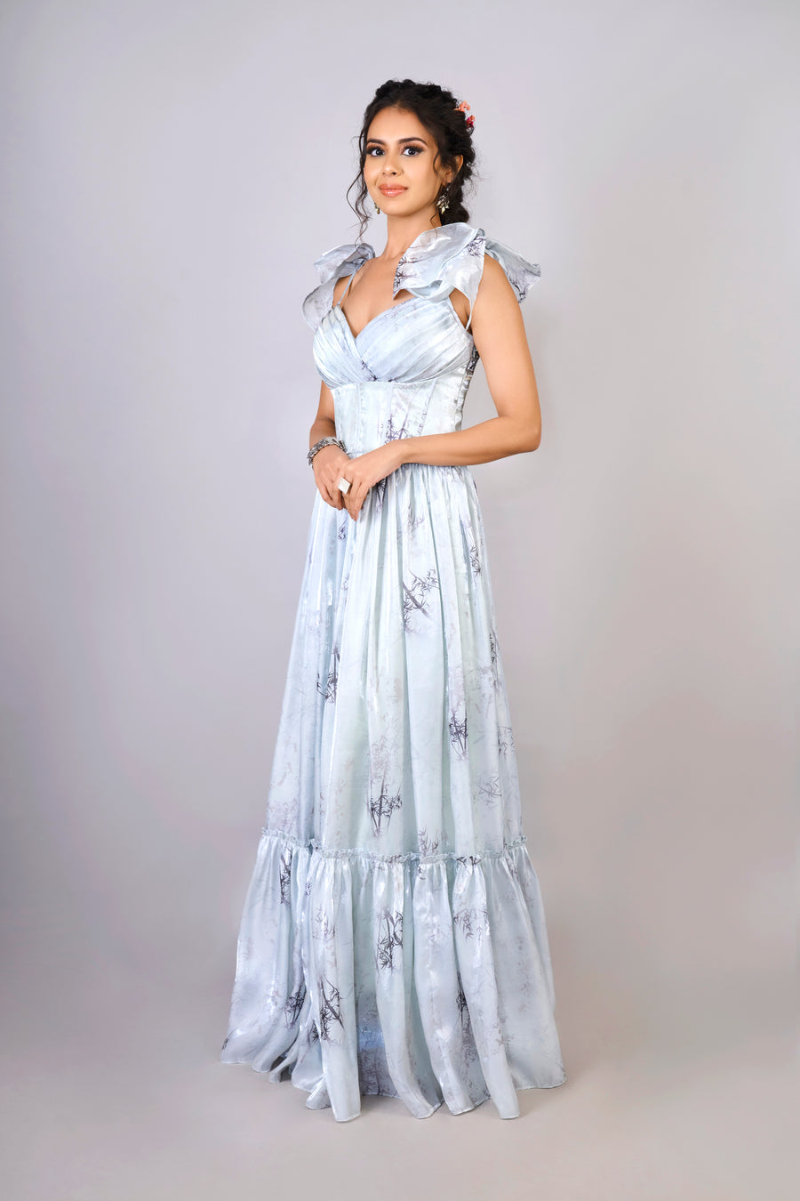 Pistachio green gown 