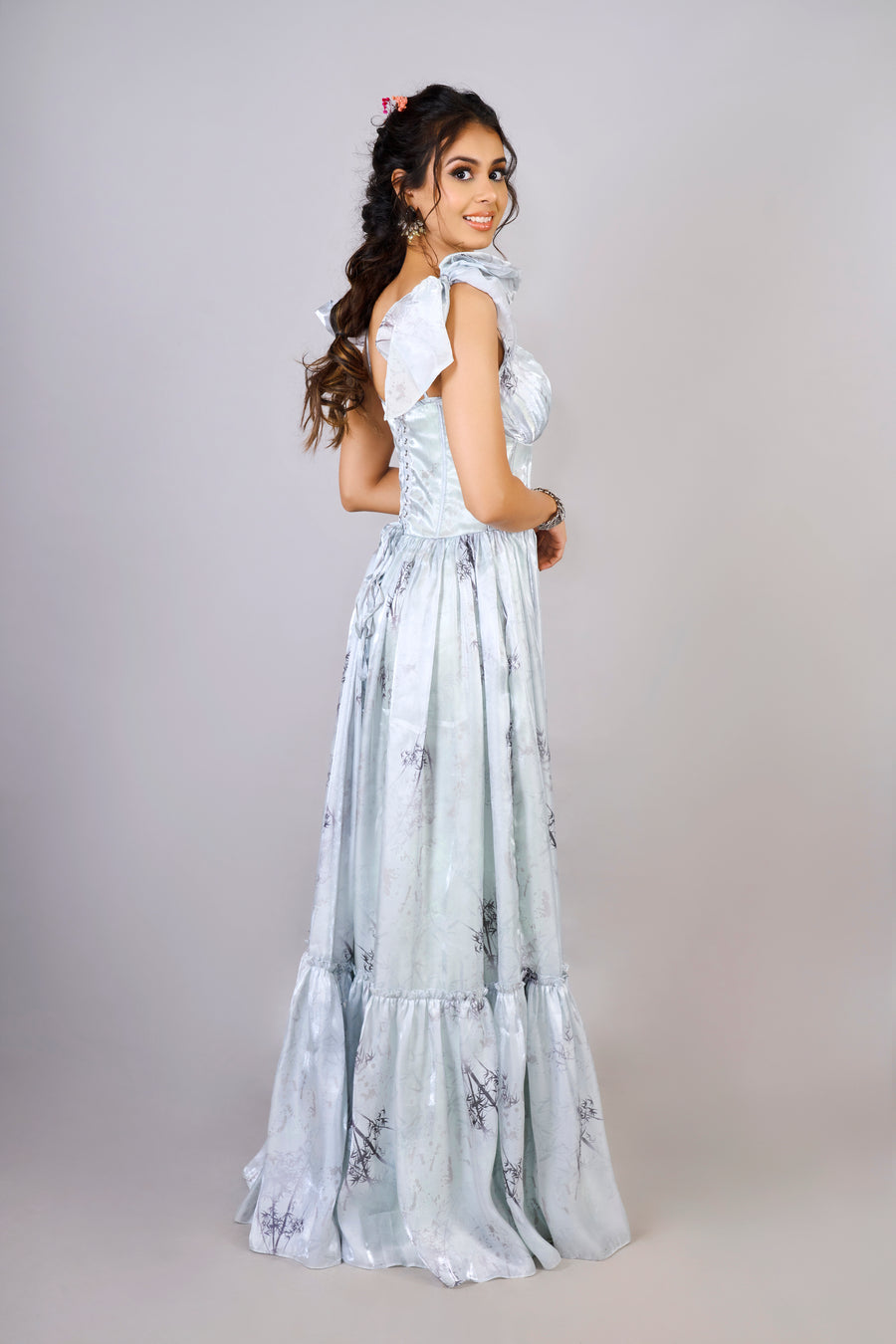 Pistachio green gown 