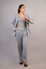 Swarovski grey Corporate Chic Outfit