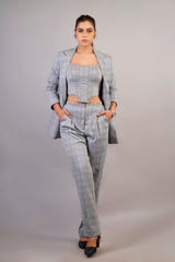 Swarovski grey Corporate Chic Outfit
