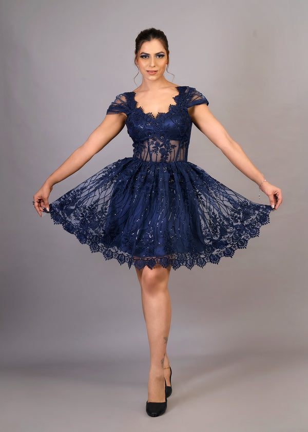 Indigo Blue Dress