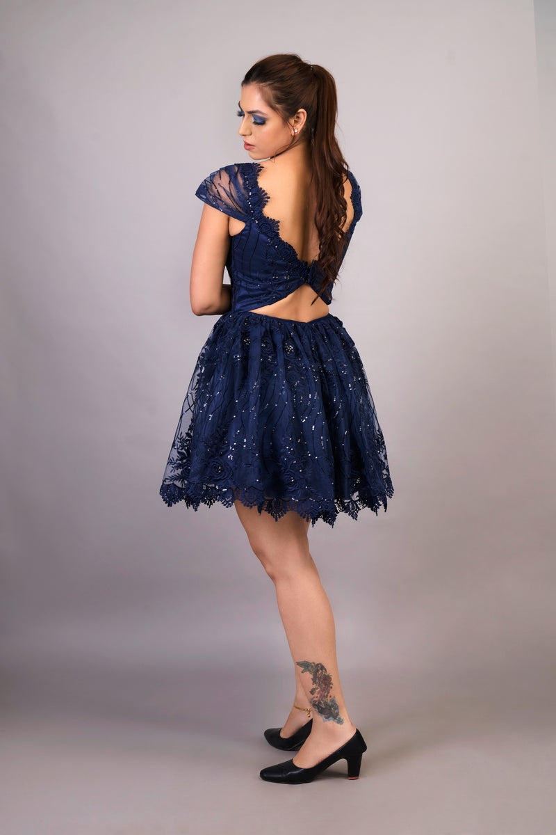 Indigo Blue Dress