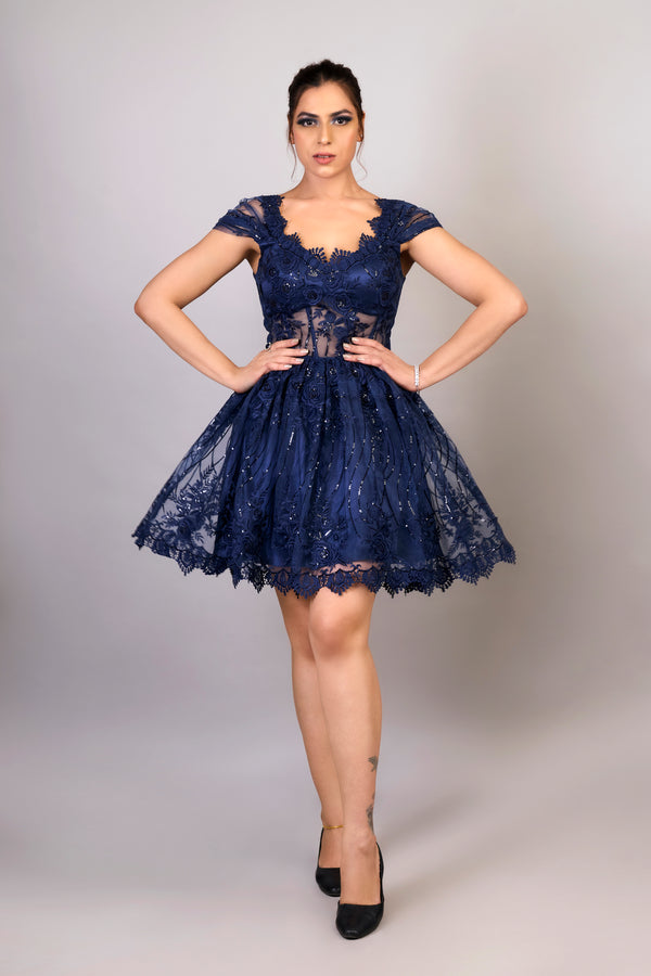 Indigo Blue Dress