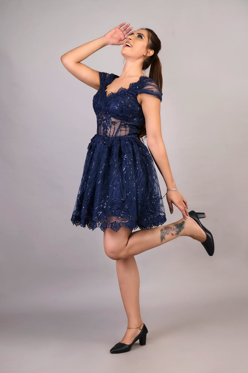 Indigo Blue Dress