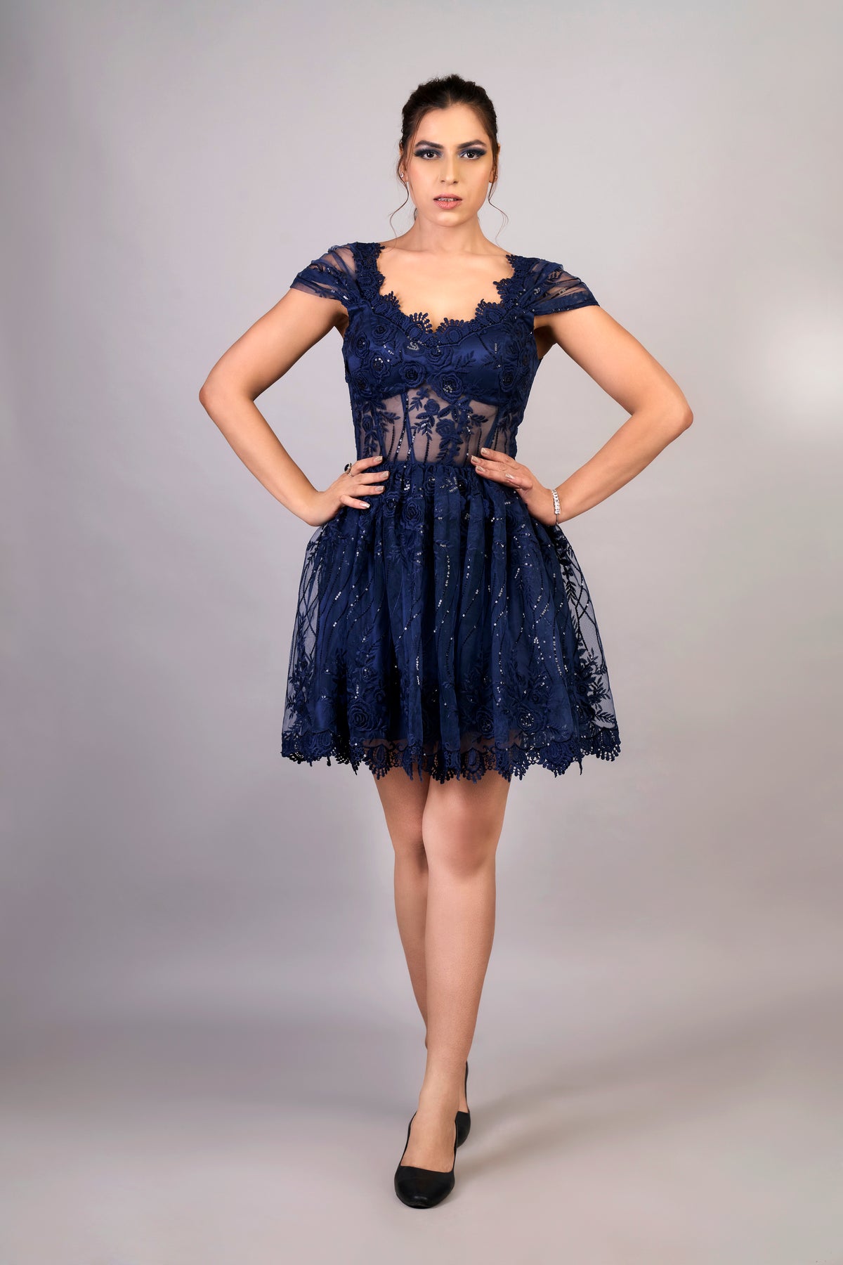 Indigo Blue Dress