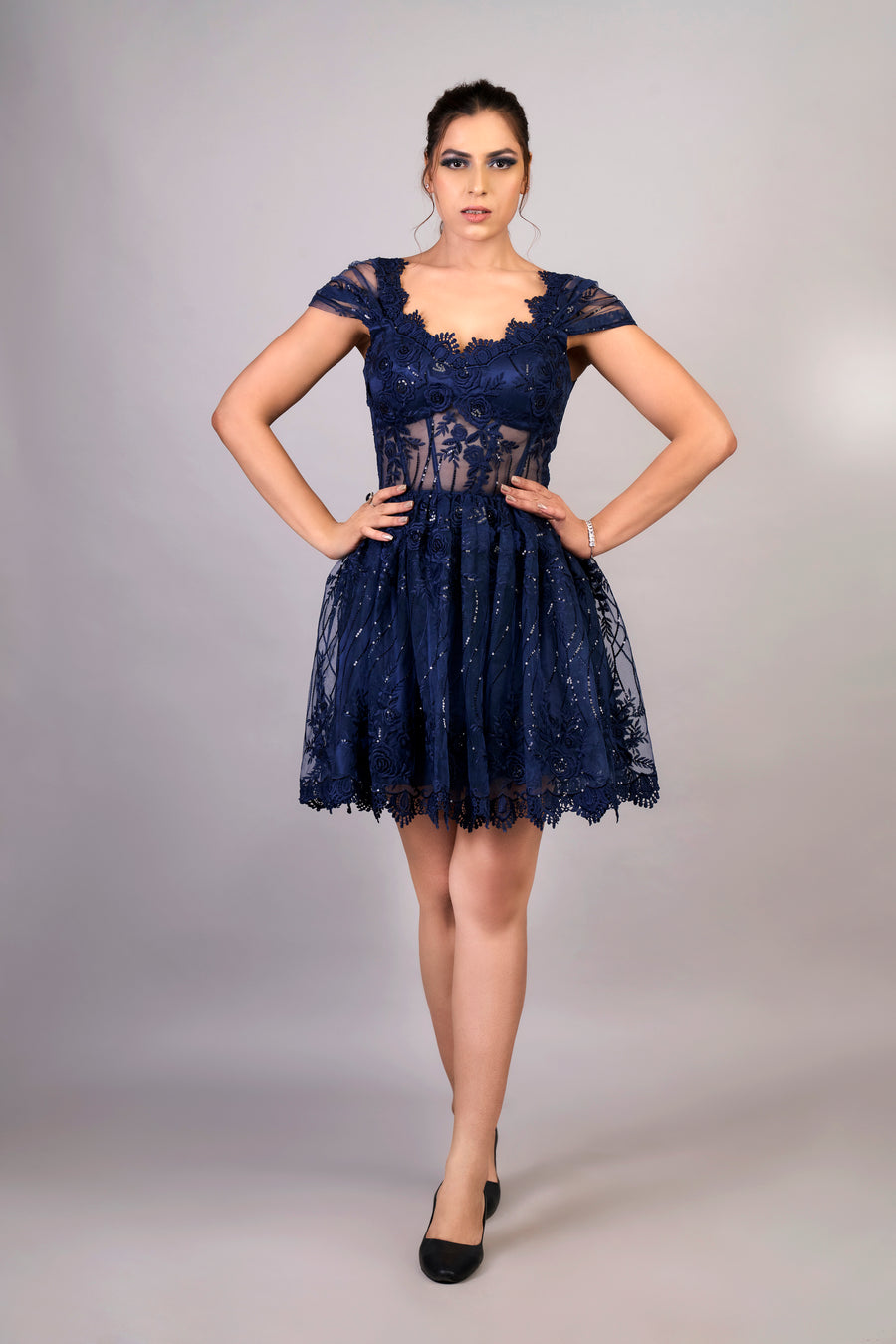 Indigo Blue Dress
